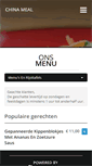 Mobile Screenshot of china-meal.be